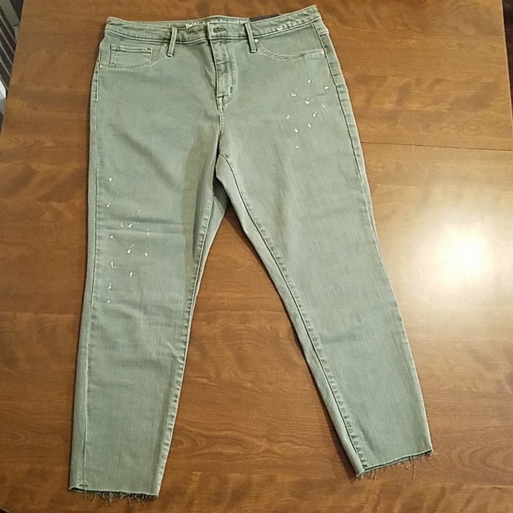 Mossimo High Rise Jegging Crop Pants sz16 NWT - Picture 3 of 8